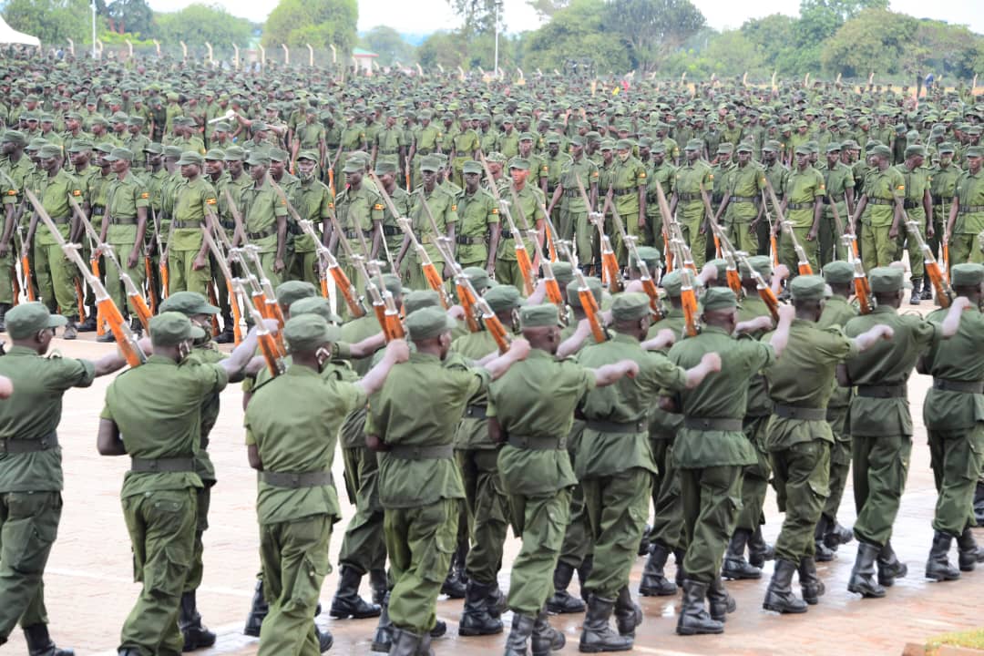 "No body should get worried about the security of the country. Any body who disturbs Uganda, will pay a very big price," said the Commander-in-Chief.