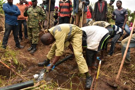 UPDF contingent in DRC joins drive to fight Cholera