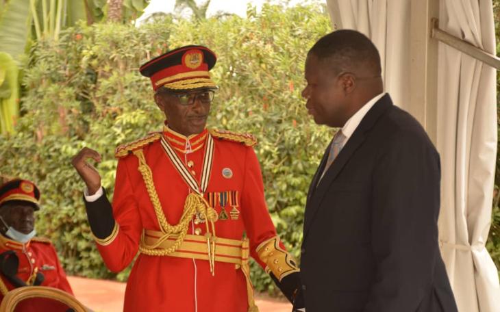 Updf retires 104 soldiers